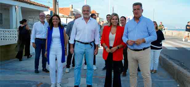 Marta Barrachina impulsa la defensa de la costa, el patrimonio y la regeneraci&oacute;n de las playas de Castell&oacute;n
