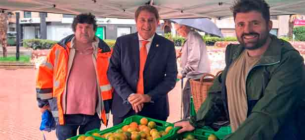 Romero destaca la venta directa como garant&iacute;a del relevo generacional y la protecci&oacute;n del cintur&oacute;n verde de naranjos de la ciudad
