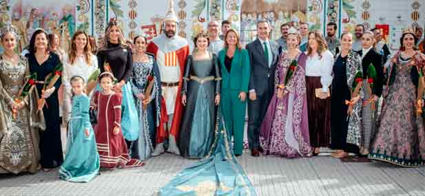 Castell&oacute;n conmemora los 775 a&ntilde;os de su fundaci&oacute;n y los aniversarios de Na Violant d&rsquo;Hongria y Jaume I
