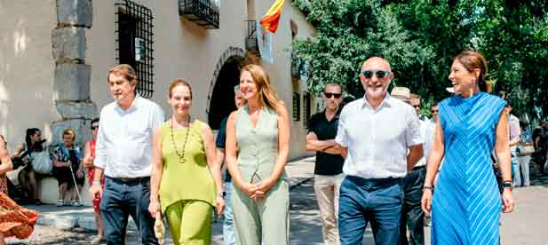 Carrasco destaca la labor de la Comanda de Fadrell por preservar las ra&iacute;ces de Castell&oacute;n.