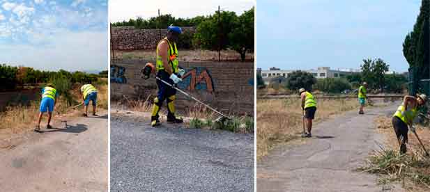 El programa contrata a 41 personas con una inversi&oacute;n de m&aacute;s de 271.000 euros para mejorar la movilidad y seguridad vial en zonas de masets y alquer&iacute;as