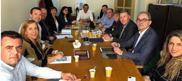Los populares se reúnen con los diputados provinciales de Valencia para impulsar una defensa de las necesidades en la Comunitat frente a la sumisión del PSOE