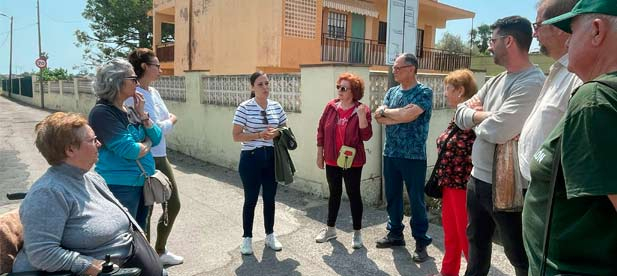 Giner recuerda el "compromiso del Gobierno de la ciudad con los vecinos de estas zona de la ciudad y en satisfacer las necesidades históricas que vienen reclamando".