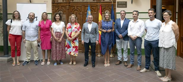 Marta Barrachina reitera el apoyo de la Diputación al campo y pide al Gobierno declarar zona catastrófica por los daños del 12 de julio