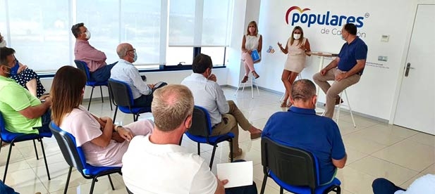 La presidenta del PPCS preside la constitución de la comisión interparlamentaria del Partido Popular con la vista puesta en la próxima negociación de los presupuestos y en la defensa de los temas que preocupan a los castellonenses.