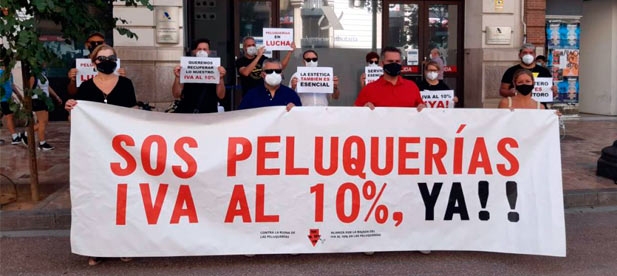 La propuesta del PP recoge las demandas de peluquerías y salones de belleza con los que se ha reunido la presidenta del PPCS, Marta Barrachina.
