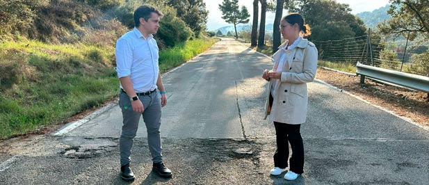 Agradecen la sensibilidad de la presidenta de la Diputación de Castellón para agilizar la reparación de un tramo de una carretera que es el único enlace entre ambos municipios. “Actuar es la mejor noticia para los vecinos”, señala la portavoz de Benassal
