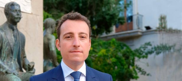 El secretario general del Partido Popular de Burriana, Jorge Pérez.