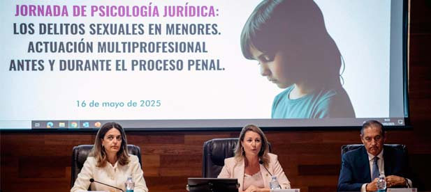 Carrasco: "Toda nuestra sociedad debe tener en cuenta que, en esta lucha contra la violencia, contra los delitos sexuales en menores, estamos todos involucrados."