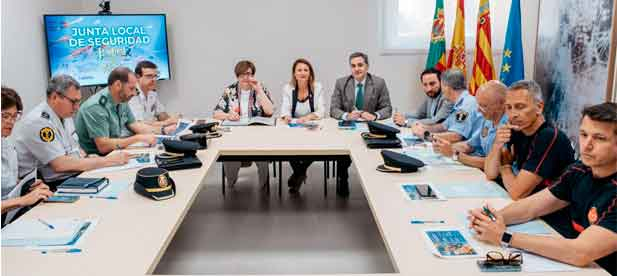 Bego&ntilde;a Carrasco y Antonio Ortol&aacute; destacan que Castell&oacute;n &ldquo;est&aacute; preparada&rdquo; para garantizar la seguridad en uno de los grandes eventos del a&ntilde;o y el inicio de la temporada estival en las playas