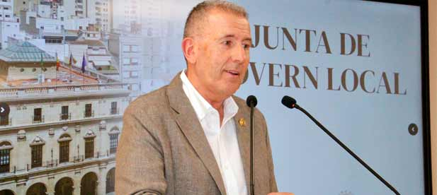 El portavoz del gobierno municipal, Vicent Sales