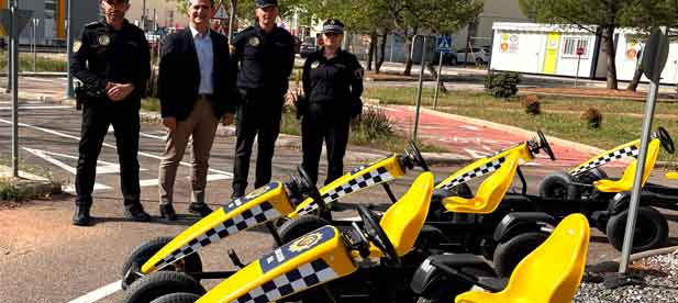 1.900 alumnos de 24 centros de Castell&oacute;n se forman en educaci&oacute;n vial en el Parque Infantil de Tr&aacute;fico durante el curso 2025-2026.