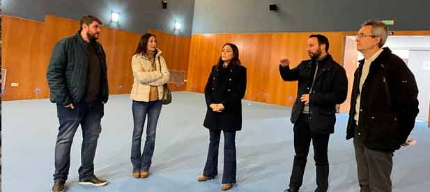 Toledo: "Con esta reforma, el Grao tendr&aacute; un local en condiciones para dinamizar la cultura y realizar actividades en las mejores condiciones. Nuestro compromiso con el Grao es evidente; es una prioridad para este equipo de gobierno"