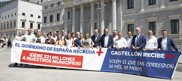 Salvador Aguilella, secretario general del PPCS, asegura que “no queremos unos presupuestos, queremos nuestros presupuestos. Los que Castellón merece con inversiones que siembren futuro”