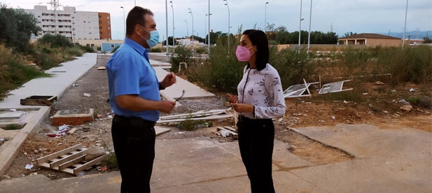 España: "Ni las obras de urbanización y la iluminación; ni la limpieza del barranquet, ni han disminuido los problemas de convivencia ciudadana desde que se suprimió el servicio municipal para acompañar a los menores al colegio, entre otros."