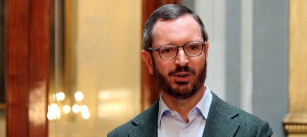 El portavoz del GPP en el Senado, Javier Maroto