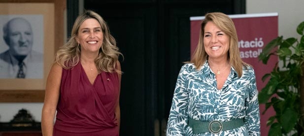 La primera presidenta de la Diputación Provincial agradece a la vicepresidenta segunda y consellera de Servicios Sociales, Igualdad y Vivienda la predisposición de trabajar entre ambas administraciones