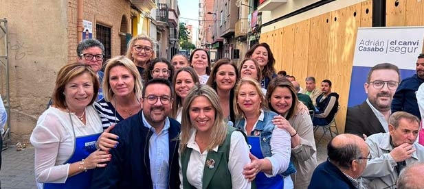 Marta Barrachina: “En Vila-real, como en resto de municipios de nuestra provincia, se respira un aire de cambio que es imparable"