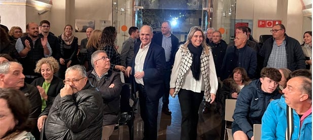 El candidato a la alcaldía de Benicarló por el PP, Juanma Cerdá, reivindica "la actividad de centros especialidades, organizaciones, asociaciones y voluntarios" en el devenir de una ciudad