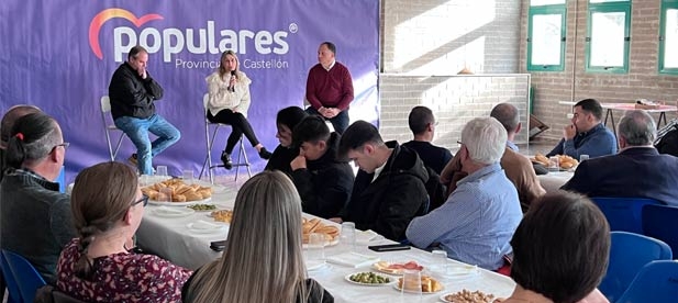 La líder provincial del PP insiste en la necesidad de “mejorar la calidad de la asistencia sanitaria para las personas que opten por vivir en el interior porque no puede haber castellonenses de primera y castellonenses de segunda en función de donde vivan