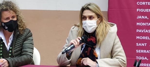 Marta Barrachina recuerda que “hablar de menos financiación es hablar de menos oportunidades y servicios”.