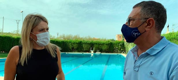 Carreres considera que “sería una buena acción si desde la Diputación se habilitara una línea específica de ayudas para instalaciones deportivas. Sería de gran ayuda”