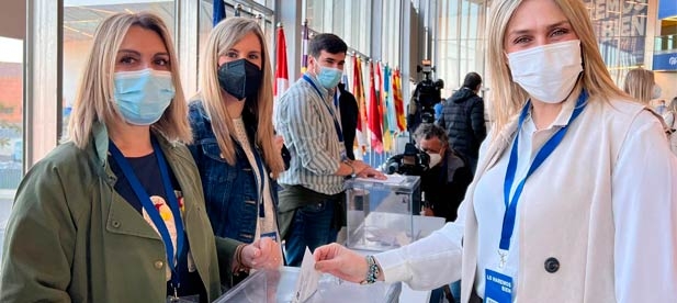 Marta Barrachina: “Salimos con la convicción de que tenemos un proyecto sólido y de unidad, que aupará a nuestro presidente hasta la Moncloa"