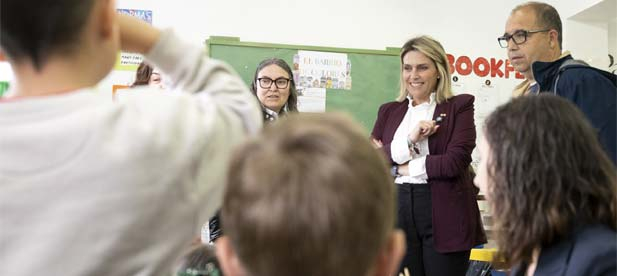 Marta Barrachina: "La escuela matinera es un servicio esencial para garantizar la conciliación familiar en los pequeños municipios, ayudando así a fijar población en el conjunto de nuestro territorio"