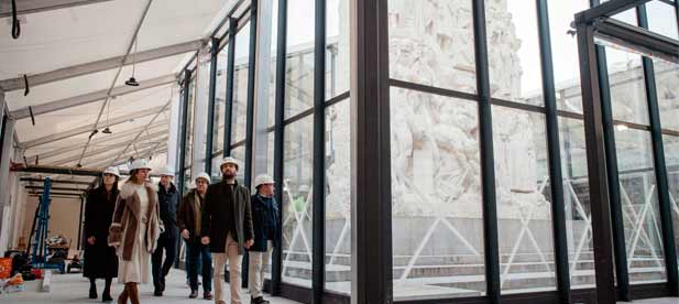 La primer edila recuerda que "este es un proyecto de ciudad y de legislatura en el que estamos yendo de la mano de los vendedores del Mercado desde el principio"