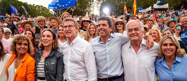 "Cuantos más seamos, más fuertes seremos a la hora de fijar políticas en Europa que escuchen a nuestros sectores primarios y a nuestra industria, y más clara dejaremos a Pedro Sánchez su salida del Gobierno de España", afirma Marta Barrachina