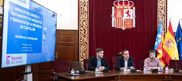 Jos&eacute; Mar&iacute;a Andr&eacute;s destaca la eficacia del control de mosquitos de la Diputaci&oacute;n
