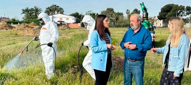 El edil recuerda que "se ha incrementado el presupuesto para este cometido en un 50%, alcanzando los 90.000 euros" e invita a "la colaboración ciudadana para detectar posibles focos"