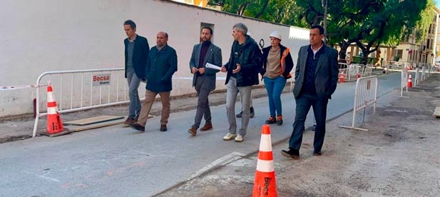 Toledo: "Durante la semana de Magdalena se paralizará la ejecución de estos trabajos, dejando dichas calles abiertas al uso público en condiciones de seguridad. Asimismo, se despejará la zona de acopios existente en la calle San Roque"