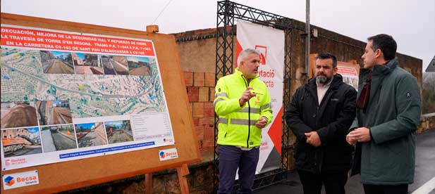 H&eacute;ctor Folgado, destaca el compromiso del Gobierno Provincial con la seguridad y el bienestar en las carreteras castellonenses y asegura que &laquo;el objetivo es que cada tramo de la red viaria sea seguro, accesible y eficiente&raquo;.