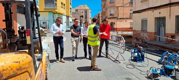 Obras de renovación de la red del servicio público de agua potable para 2024