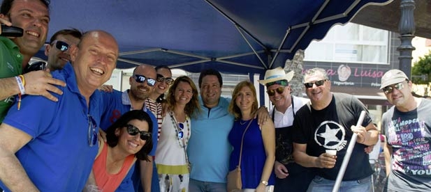 El PP ha disfrutado hoy de uno de los clásicos de las fiestas de Sant Pere del Grao de Castellón.