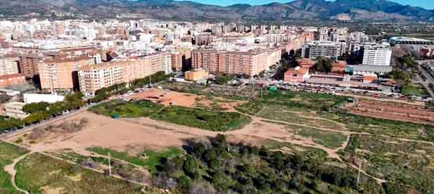 La primera fase del novedoso parque urbano ver&aacute; la luz esta misma legislatura con el desarrollo de cerca de 40.000 metros cuadrados del total que son 122.000 metros cuadrados.