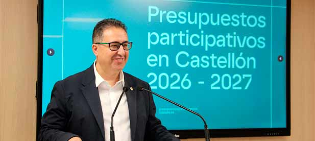 Cabañero: "Los presupuestos participativos son una herramienta de democracia directa que permite a la ciudadanía proponer, decidir y priorizar en qué se invierten sus impuestos."