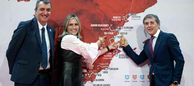 "Desde la organizaci&oacute;n se est&aacute; trabajando para que La Vuelta, a su paso por nuestro territorio, sea un gran desaf&iacute;o en el que la exigencia y el disfrute ser&aacute;n el binomio perfecto", ha expresado la presidenta de la Diputaci&oacute;n, Marta Barrachina