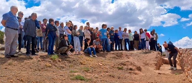 José Llop y Santa Morro, como directores de la intervención, junto al arqueólogo Manolo Molina han trabajado en este proyecto iniciado en septiembre de 2023 y concluido en abril de 2024 con 166.776,24 euros