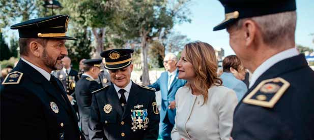 Carrasco destaca la recuperación de la Policía de Barrio y defiende un Castellón que protege, cuida y es solidario.