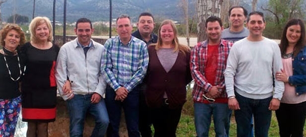 Los populares muestran su solidaridad con los afectados por la suspensión de las fiestas en honor a Santa María Magdalena