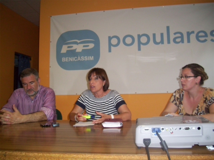 Susana Marqués Escoín, ha presentado el organigrama de la próxima corporación municipal en Benicàssim.