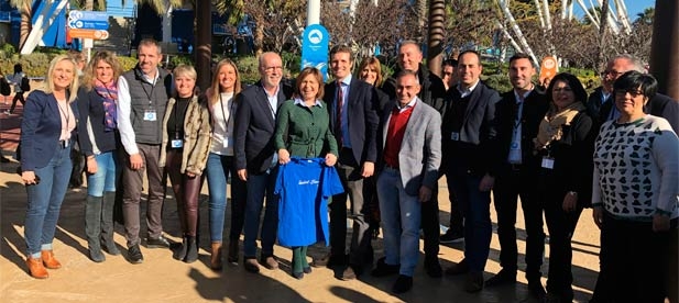 El presidente nacional del PP, Pablo Casado asistirá junto a la presidenta regional del PPCV, Isabel Bonig al acto-comida para apoyar a la candidata al Ayuntamiento de la capital, Begoña Carrasco