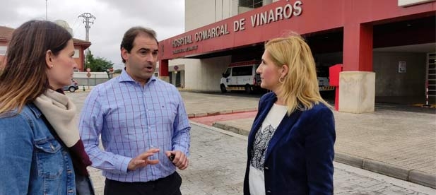 Pradas asegura que “frente al desmantelamiento sanitario de Ximo Puig contra el Hospital Comarcal, solo el PP garantiza un cambio de rumbo en defensa de profesionales y pacientes”