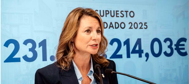 La primera edila insiste en que "es un presupuesto profundiza en el cambio que nos pidieron los ciudadanos. Cada euro invertido está destinado a mejorar la calidad de vida de nuestros vecinos."