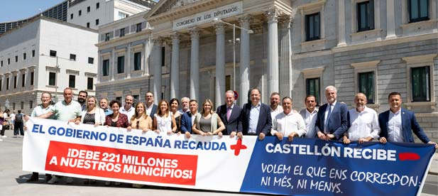 Salvador Aguilella: “Pedro Sánchez recauda más, paga menos y provoca un estrangulamiento financiero injustificable a los municipios de Castellón”