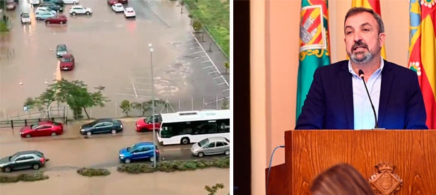 Redondo: "Instamos a la alcaldesa Amparo Marco a tomar en consideración la nueva advertencia que lanzan los vecinos para que se revisen los desagües y para que se les proporcione toda la información que piden"