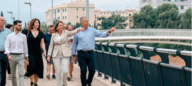 Carrasco ha señalado que esta actuación se enmarca dentro del Plan de Renaturalización de la Ciudad, con el que se persigue "hacer de Castellón una ciudad más verde, más habitable y mejor conectada, donde se impulse el turismo sostenible.