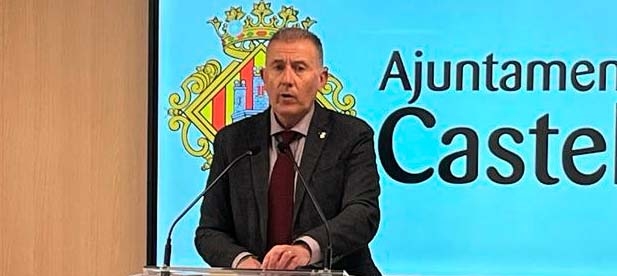 El concejal portavoz del equipo de gobierno, Vicent Sales